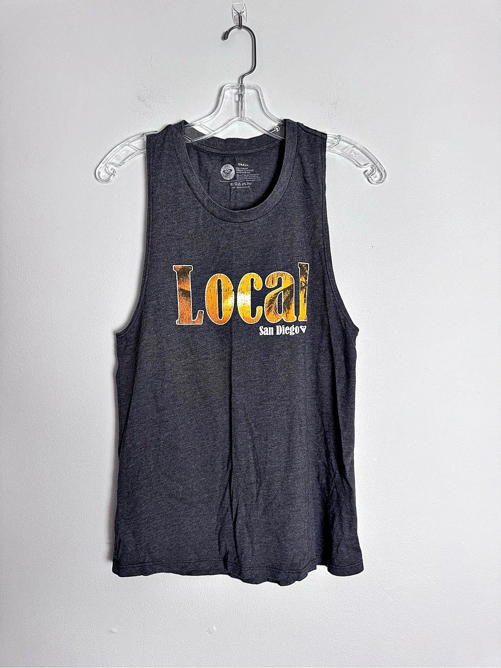Roxy Local Graphic Tank Top Size Small